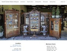 Tablet Screenshot of gcsantiques.com